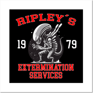 Ripley´s Extermination Services Posters and Art